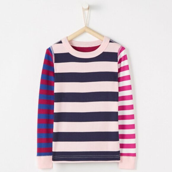 Hanna Andersson Stripes Pop Sugar Pajamas Set